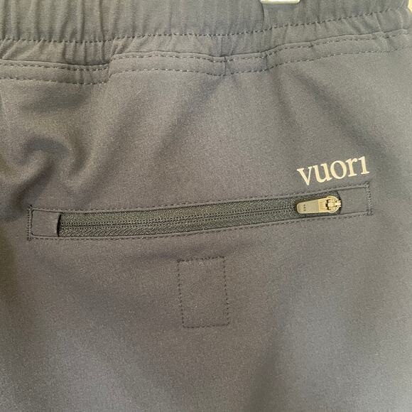 Vuori Transit Jogger Pants Ink Navy Blue Technical UPF 30 Stretch Woven L - Picture 5 of 5